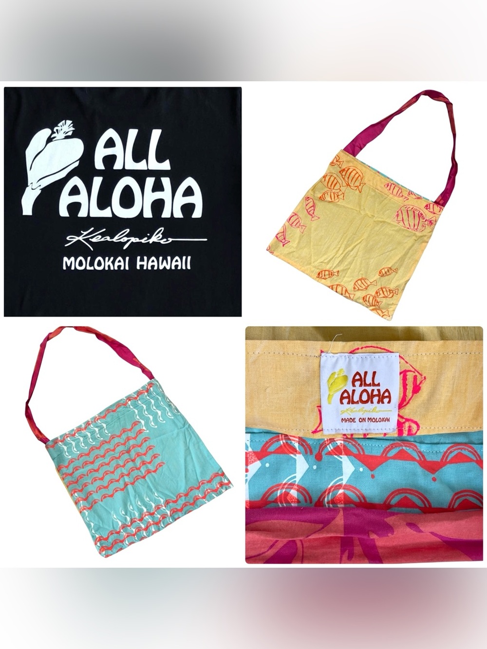 All Aloha • Kealopiko • Molokai Hawaii • Eke Scrap Bag